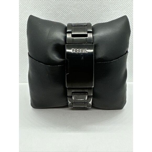 Fossil Small Flyn BQ1743 Men's Black Stainless Steel Analog Dial Watch JNA359 - Picture 4 of 11